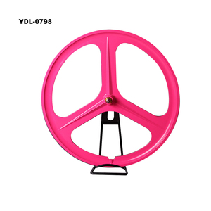 Jante de vélo <span class=keywords><strong>BMX</strong></span> et Cruisers dédiée à <span class=keywords><strong>trois</strong></span> <span class=keywords><strong>roues</strong></span> en alliage de magnésium avec <span class=keywords><strong>trois</strong></span> couteaux et système de frein à disque - Product Image 3