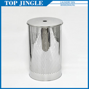 Stainless Steel 3 Roll Spare Standing Toilet Paper Holder - Product Image 3