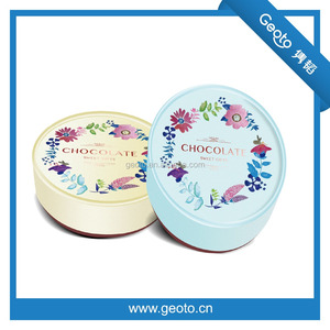 Delicada forma de huevo de chocolate de papel caja de papel de regalo para <span class=keywords><strong>el</strong></span> día de pascua forma de huevo caja de cand - Product Image 1