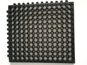 Ensemble de deux <span class=keywords><strong>tapis</strong></span> de cuisine antidérapants robustes, <span class=keywords><strong>tapis</strong></span> de <span class=keywords><strong>sol</strong></span> épais et imperméable, <span class=keywords><strong>tapis</strong></span> <span class=keywords><strong>en</strong></span> <span class=keywords><strong>caoutchouc</strong></span> SBR anti-fatigue avec trous - Product Image 3
