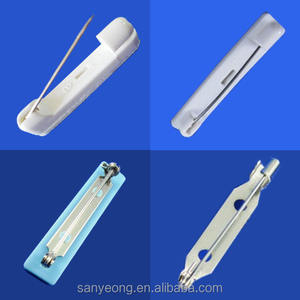 Épingles de sûreté en plastique blanc en gros d'usine - Product Image 2