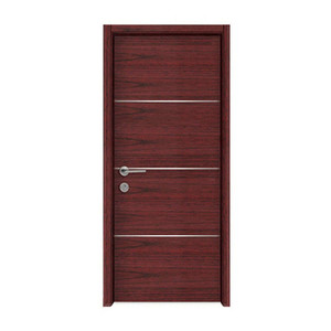 Puerta de Acero de Alta Calidad con Acabado en Madera Estilo Swing para Dormitorio y Cocina, para Diseño Interior de Habitaciones de Villa - Product Image 6