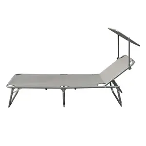 Tumbona con dosel para piscina, silla de descanso ajustable para exteriores, gran oferta