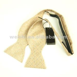 Elegantes pajaritas de microfibra con patrón de contrato para hombre, estilo de Corea - Product Image 1