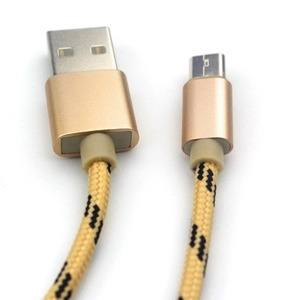 Tejido Trenzado Micro USB <span class=keywords><strong>cable</strong></span> <span class=keywords><strong>de</strong></span> datos <span class=keywords><strong>de</strong></span> metal productos novedosos para <span class=keywords><strong>la</strong></span> venta - Product Image 5