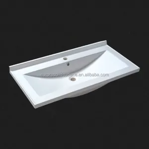 Profession elle Fabrik Gelcoat Resin Badezimmer Waschbecken, Acryl Solid Surface Waschbecken