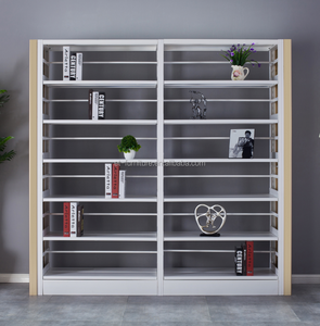 Студенческий колледж 2020 металлическая мебель для библиотеки стальная школа Коммерческая книжная полка - Product Image 5