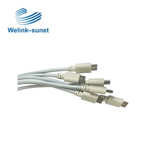 Blanco USB 2,0 ordenador mazo de cables para equipos de comunicación - Product Image 3