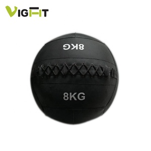 VIGFIT ファンクショナルトレーニング PVC ソフトメディシンボール-業務用 クロスロープ固定 35CM径 - Product Image 6