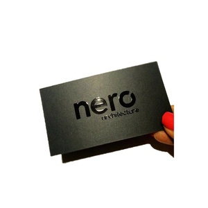 Material respetuoso del medio ambiente tinta calidad exquisita de la tarjeta de negocio - Product Image 1