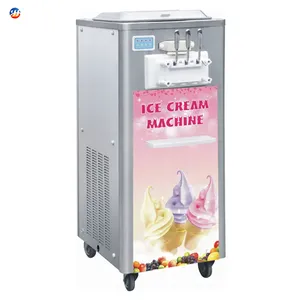Girdap dondurma makinesi ön soğutma sistemi ile