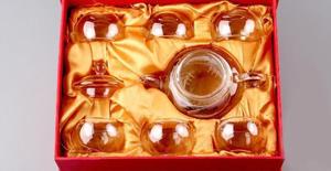 Ensemble de <span class=keywords><strong>thé</strong></span> en verre de 600 ml de haute qualité, chauffe-bougie, 6 tasses à <span class=keywords><strong>thé</strong></span> à double paroi écologiques, <span class=keywords><strong>filtre</strong></span> métallique fait main, emballage en boîte de 1 L - Product Image 5