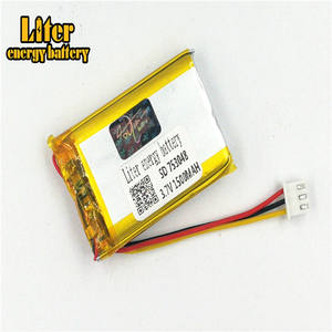 Plug 2,5-3 p lithium battery 753048 1500 mAh rechargeable lithium polymer battery Pl LiPo battery with wires - Product Image 3