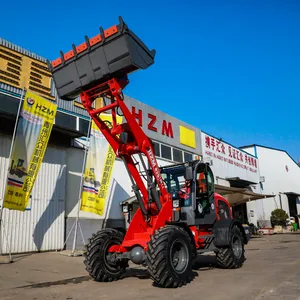 HZM 825 2.5ton ราคาถูกขนาดเล็กพลั่วล้อ loader สำหรับขาย