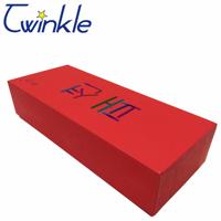 Boîte d'emballage en carton rigide mate de haute qualité, pièces, emballage en papier avec couvercle transparent en Pvc pour levage de fenêtre
