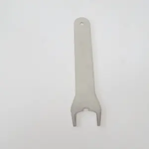Chave inglesa de metal da mão de estampagem personalizada do oem do metal da chave aberta
