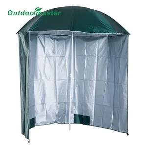 7.2 "Outdoor Beach Sun Umbrella w/Removable Side Curtain