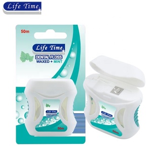 50m ortodontico dentisti filo filo interdentale fluoruro classica per via orale-pulizia del viso singola scheda blister di shopping on-line - Product Image 4