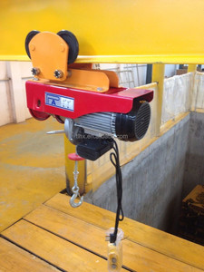 kondisi baru listrik hoist derek 500 kg dengan troli tangan 220 v  - Product Image 3