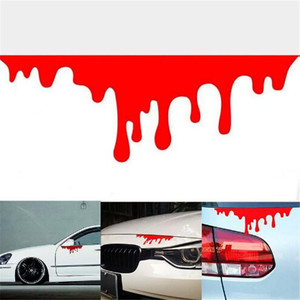 Adesivi per Auto Red Blood decalcomanie Auto riflettenti paraurti leggero corpo <span class=keywords><strong>JDM</strong></span> Sticker Covers Car-styling - Product Image 3