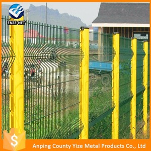 Alibaba express <span class=keywords><strong>vert</strong></span> soudé enduit métal escrime panneaux / <span class=keywords><strong>vert</strong></span> poudre flexion jardin clôtures - Product Image 2