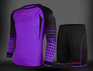 Set di <span class=keywords><strong>Maglie</strong></span> <span class=keywords><strong>da</strong></span> <span class=keywords><strong>Portiere</strong></span> di Alta Qualità con Stampa a Trasferimento Termico, 100% Poliestere, Abbigliamento Sportivo Unisex per Adulti - Product Image 3