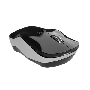 MX12 Mini 2.4G Sans Fil Souris Optique noir 800/1200/1600 DPI vague forme Sans Fil bureau souris