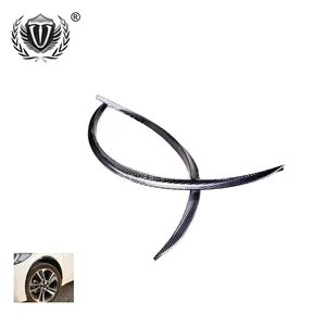 JDM Racing Culture-guardabarros Universal de fibra de carbono para <span class=keywords><strong>coche</strong></span>, <span class=keywords><strong>Protector</strong></span> de arco para cejas, tira de labios, 2 uds. - Product Image 1