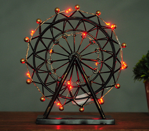 2018 de estilo europeo portátil luminosa noria adornos esenciales piezas de decoración del hogar - Product Image 3