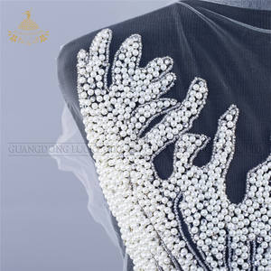 高品質手作りウェディングドレスブライダルガウンドレスパッチ<span class=keywords><strong>DRA</strong></span>-128 - Product Image 3