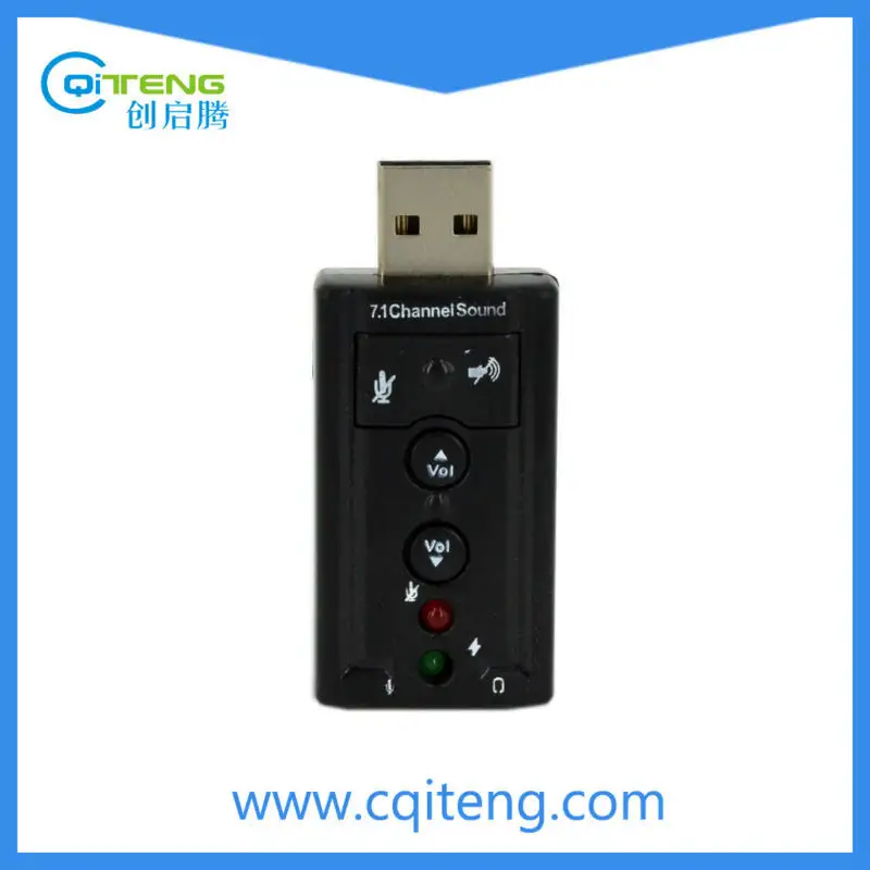 Shenzhen virtuale esterno 7,1 canale 3d scheda audio usb driver audio scheda audio