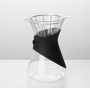 Verre borosilicate soufflé à la main 700ml <span class=keywords><strong>filtre</strong></span> de luxe moderne isolé thermiquement pour cafetière pour le brassage à la maison - Product Image 5