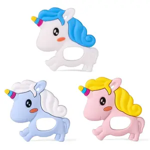 Promotion New Style Unicorn Teether, Bulk Baby Teething Teether Toy