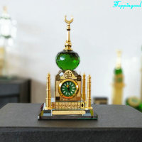 Modèle de la Tour de l'Horloge Royale de la Mecque en cristal pour cadeau de mariage