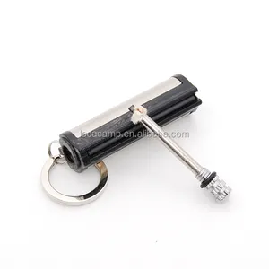 Waterproof Emergency Match Lighter Stainless Steel Survival Firestarter ABS with Opp/Blister Card Packaging for Outdoor Camping