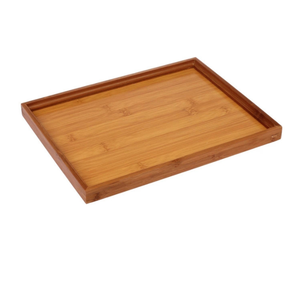 Quadrato di bambù piatto di servizio - Product Image 3