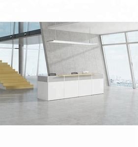 Bureau rond personnalisé de grande taille pour hôtel, réception, bon marché - Product Image 2