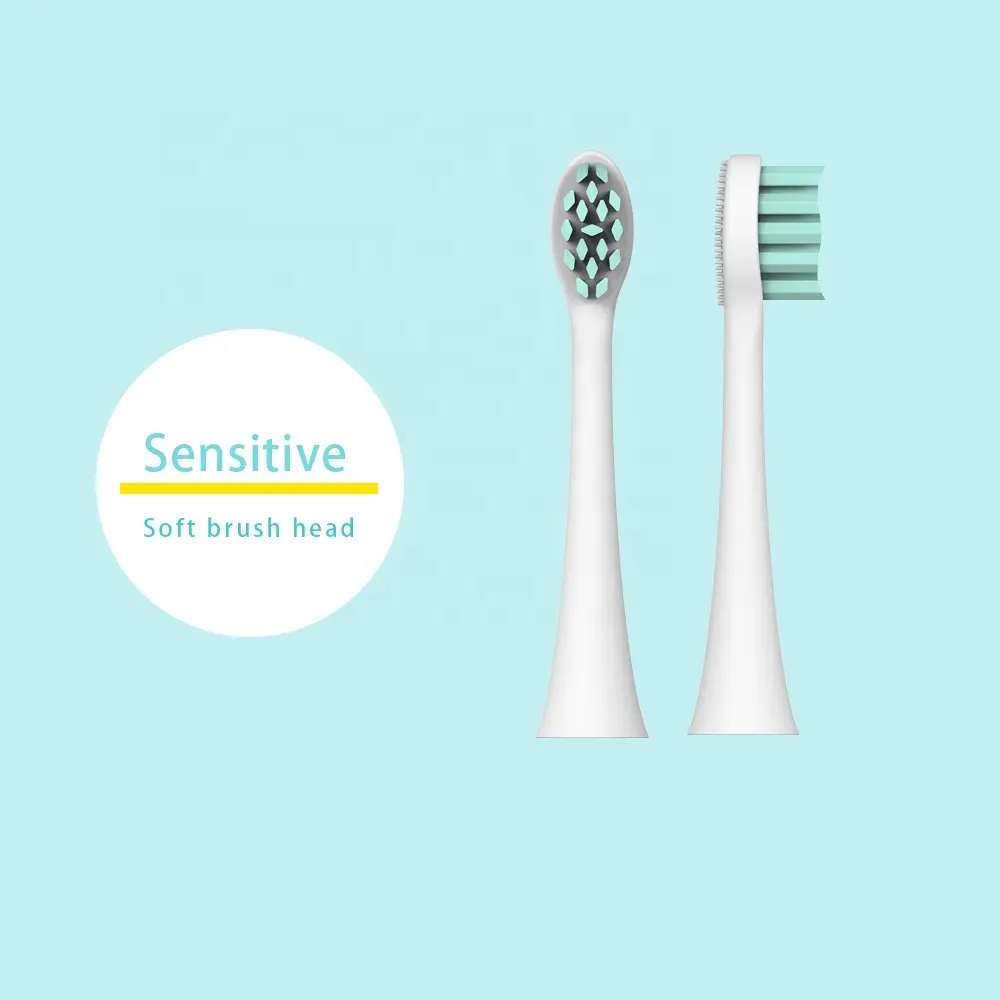 Smartsonic+ Electric Toothbrush Spare Replacement Soft Sensitive Type Brush Head