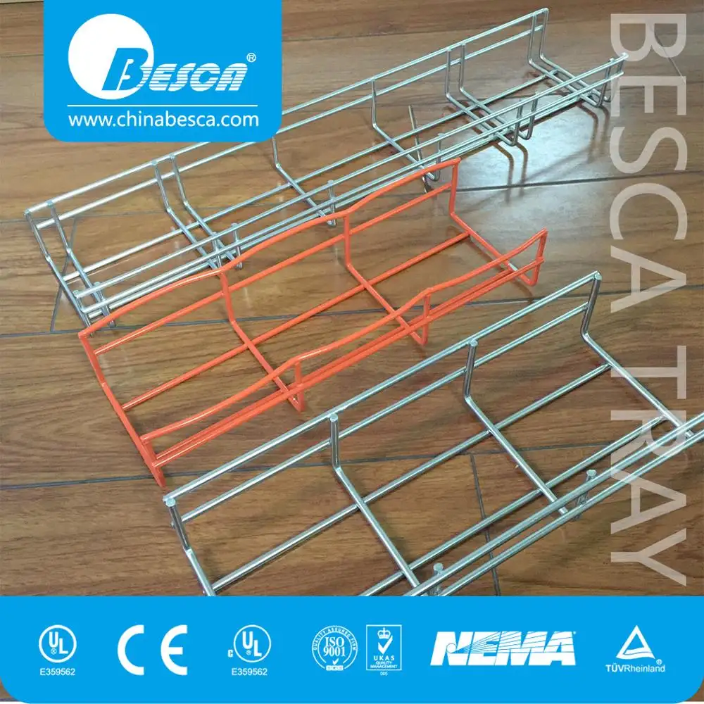 Stainless Steel 304 Wire Mesh Cable Management Trays