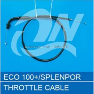 Pièces de moto câble d'accélérateur de haute qualité accessoires de moto utilisés pour ECO100 splendide