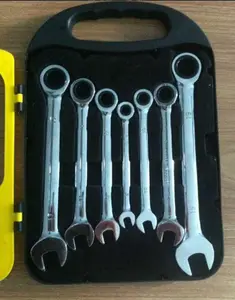 Nhà Công Cụ Sửa Chữa Set Chrome Vanadi Thép Mô-men Xoắn Cờ Lê Cờ Tác Động Bánh Răng Bánh Xe Ratchet Wrench Set