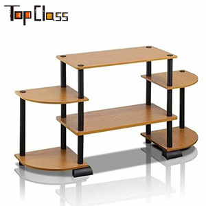 Meuble TV moderne de haute qualité pour salon, <span class=keywords><strong>console</strong></span> multimédia avec rangement et vitrine, mobilier de maison durable - Product Image 2