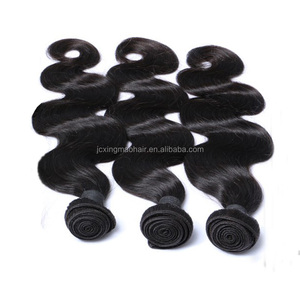 批发鄄城工厂价格巴西人发延伸处女巴西发体波浪状发束 - Product Image 3