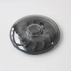 Ronde Deli Trays Plastic Wegwerp Garnalen Tray Met Deksel