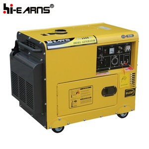 3KW 60HZ 110V 220V単相サイレントディーゼル発電機 - Product Image 2