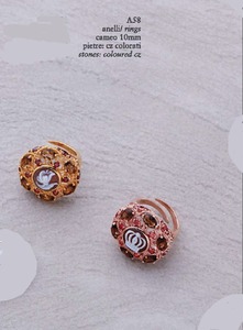 Anneau CAMEO italien fait à la main, nouvelle collection, belle bague pour cadeau - Product Image 1