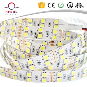 3 Tahun Garansi Kualitas Tinggi CE ROHS 5050 20-22lm SMD 5050 120led/M Strip LED Putih Ganda