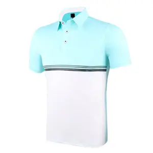 Thoáng Khí Tùy Chỉnh Logo Golf Man T- Shirt