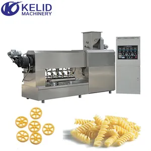 Mesin Pembuat Garis Produksi Making Pasta Macaroni Industri Elektrik Otomatis