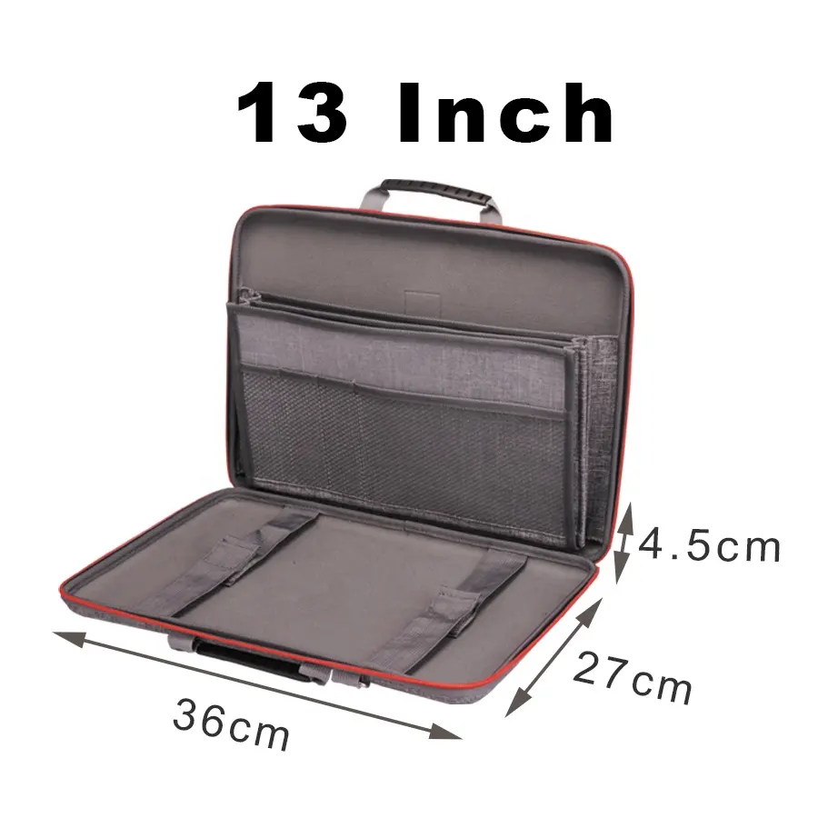 Vente en gros, coque dure antichoc 11 "13" 15 pouces, sac pour ordinateur portable, housse pour ordinateur portable, housse pour tablette, sac pour ordinateur portable